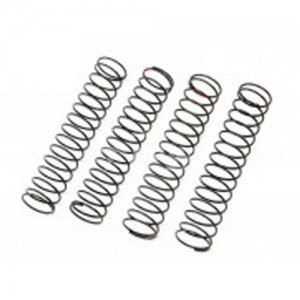 [TEAM LOSI] Shock Spring Soft, Red, 2.2 rate (4): LMT 