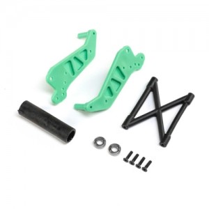 [TEAM LOSI] Wheelie Bar Set, Green: LMT 