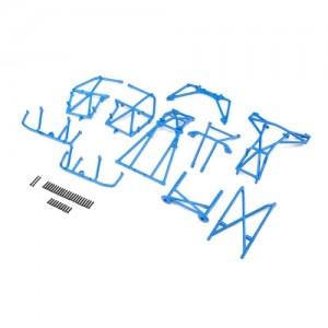 [TEAM LOSI] Cage Set Complete, Blue: LMT 