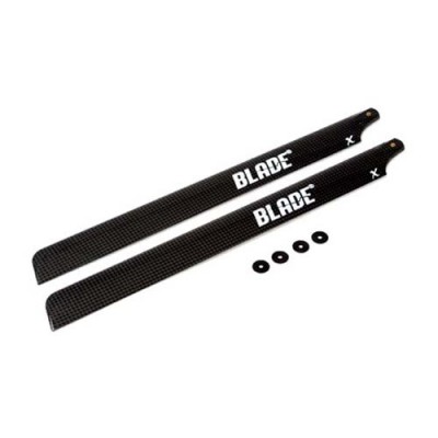 [���ܼ�] BLH4315 [BLADE] CF FBL Main Blade Set with Washers: B450 X,Blade 330 S