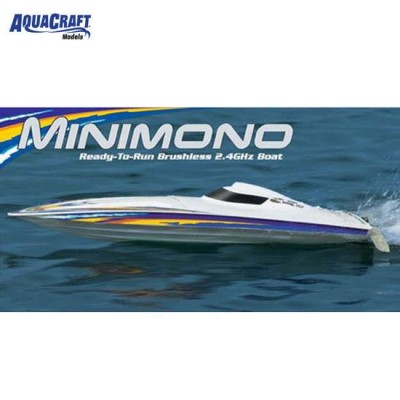 [���ܼ�] AQUB1805 [AQUACRAFT] Minimono Brushless 2.4GHz Boat(��������)