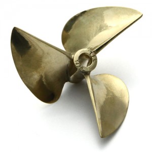 [TFL] Boat Prop 3B 72mm x 6.35mm Metal (5B15*72) 