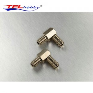 [TFL] 90 Degree Nipple M4 Water Pickup 2pcs (521B06) 