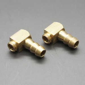 90 Degree Water Tube Connector M6 thread 2pcs (521B96) 