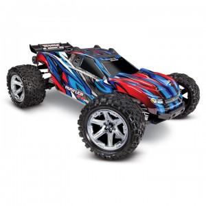 [Traxxas] CB67076-4 2021 BLUE Rustler 4x4 VXL 