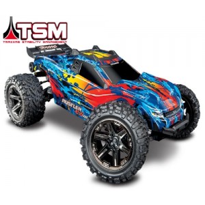 [Traxxas] CB67076-4 RED Rustler 4x4 VXL 