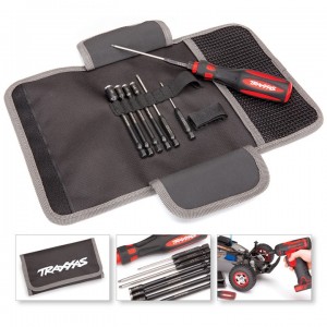 [Traxxas] 7�� ��Ʈ�� ���� ����̹� + ���� ����̹� ��Ʈ (������ 1�� ����, ���� �帱�� ��� ����) 7-Piece Metric Hex and Nut Driver