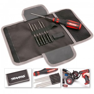 [Traxxas] 7�� ��Ʈ�� ���� ����̹� ��Ʈ (������ 1�� ����, ���� �帱�� ��� ����) 7-Piece Metric Hex Bit Master Set