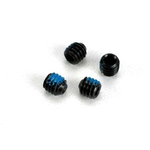 [Traxxas] Screws set (grub) M4x4mm (6pcs) (with threadlock) 