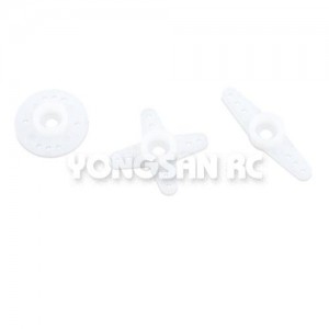 [HITEC] MICRO SERVO HORN SET (for HS-60/80/81/85/101) - C24T 