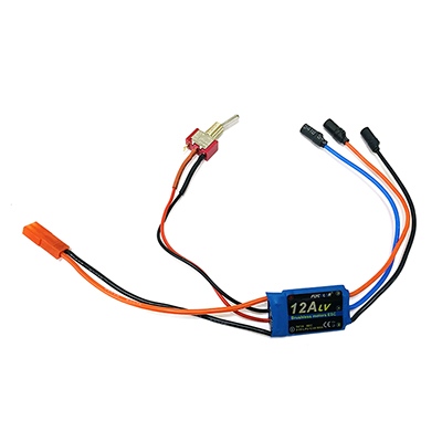 [���ܼ�] ESC_SW12A �귯������ ���� ON/OFF ���� ����ġ ���ӱ� (12A / 2~3S)