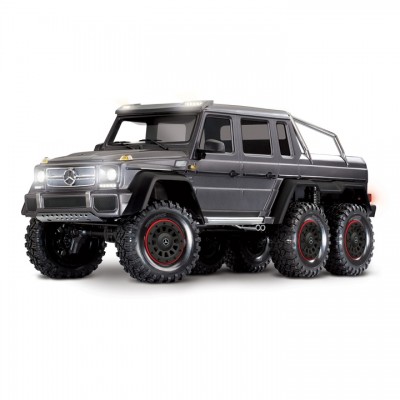 [���ܼ�] CB88096-4SIL [Traxxas] 1/10 TRX-6 �޸������� ���� 6x6 RTR (�ǹ�) - ������ ���� (���͸�, ������ ������)
