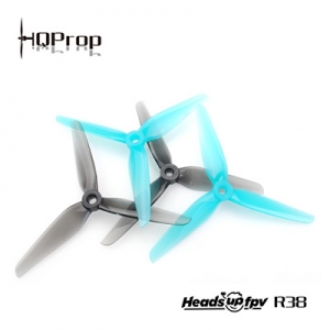 HQProp 5138 (5.1x3.8) HEADSUP RACING PROP R38 (BLUE/GREY) 