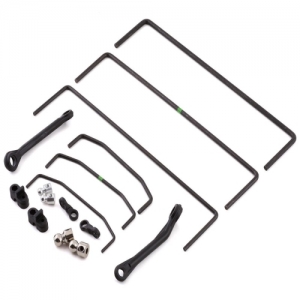 [TEAM LOSI] Front & Rear Sway Bar Set (3): SBR 2.0 