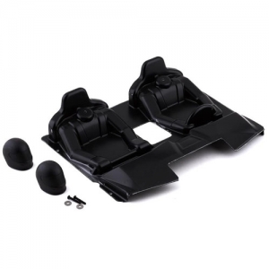 [TEAM LOSI] Interior Set w/Helmets, Clear: SBR 2.0 