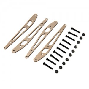 [Axial] AXI334000 Lower Link Plate Rear (4): RBX10 �ɼ� 