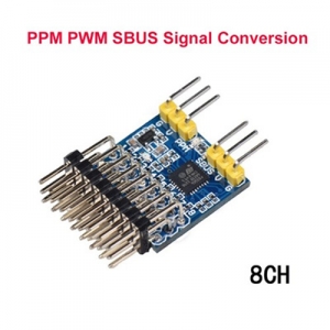 [TR] 8ä�� PWM, PPM, Sbus ���ڴ� (S-Bus, Pixhawk) ��ȣ ��ȯ��ġ