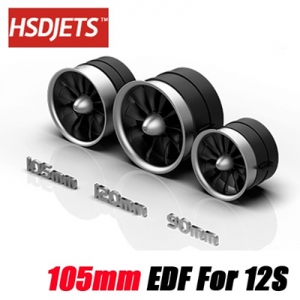 [HSDJETS] S-EDF 105mm For 12S (44.4v) Thrust 7.4kg - ���� ���� 