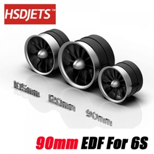 [HSDJETS] S-EDF 90mm For 6S (22.2v) Thrust 3.7kg - ���� ���� 