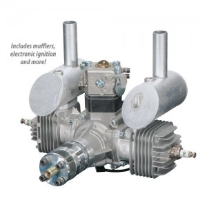 [DLE Engines] DLE-40cc Twin Gas w/Elec Ignition 