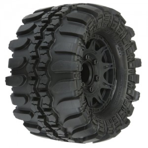 [PROLINE-RACING] 10110-10 1/10 Interco Super Swamper F/R 2.8 Mounted MT 12mm (2) Blk 