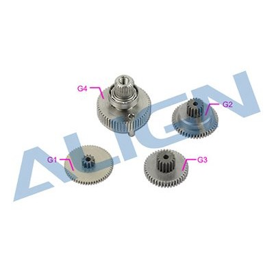 [���ܼ�] HSP82001T [ALIGN] DS820 Servo Gear Set