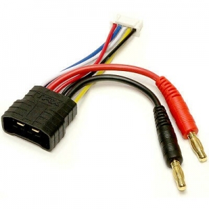 Ʈ���罺 iD Ŀ���� 4�� 14.8V ���͸��� ������ (������ ������ ���� 4mm �ٳ�����) Traxxas iD Male to 4mm bullet adapter 4S