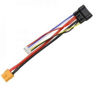 Ʈ���罺 iD Ŀ���� 4�� 14.8V ���͸� -> XT60 ��ȯ�� (T100/T200 �������) Traxxas iD Male to XT60 adapter 4S