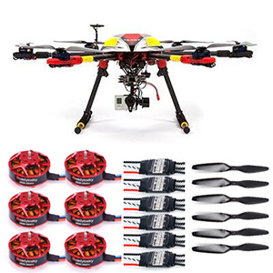 [TR] ���̾�� 680 PRO �������� ������ �޺� ������ ���� (ŰƮ + ���� + ���ӱ� + ������� / 6S ���) 2kg ���̷ε� ���, IRON-MAN 680 PRO HEXA COPTER Basic Combo (6S/22.2V/EDU Vesrion)