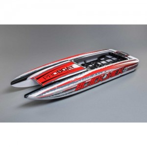 [PROBOAT] ���� Hull with Inserts, White: 42-inch Blackjack 
