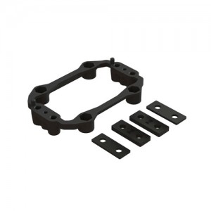 [ARRMA] ARA320650 ALUMINUM SERVO MOUNT PLASTIC HOLDER SET 