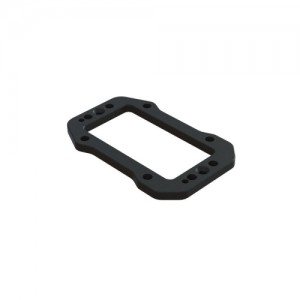 [ARRMA] ARA320649 Aluminum Servo Mount Plate Black 