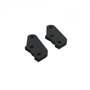 [ARRMA] ARA340188 Aluminum Steering Plate Black (2) 