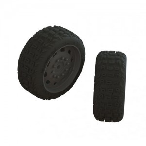 [ARRMA] ARA550083 dBoots KATAR 35/085 2.4 Tire Set Glued (1 Pair) 