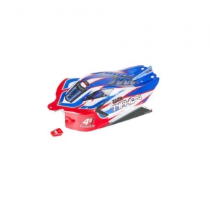 [ARRMA] ARA406164 TYPHON TLR Tuned Finished Body Red/Blue 