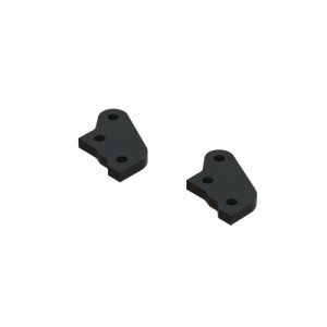 [ARRMA] ARA340194 Aluminum Steering Plate B, Black (2) 