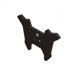 [ARRMA] ARA320686 Front Shock Tower, Aluminum, Black 