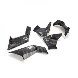 [ARRMA] ARA411018 Guard Set Painted, Black Camo: FIRETEAM 