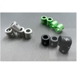 [SAMIX] SCX-6 Alum. drivershaft caps (4pcs) SCX6 �ɼ� **�ǹ��� �������Դϴ�. 