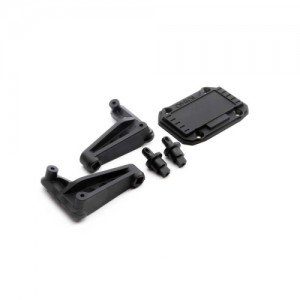 [Axial] SCX6: Jeep JLU Body Mount Set, Rear 