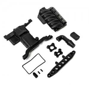 [Axial] SCX6: Front Servo Mount/Engine Cover/Seals 