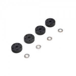 [Axial] SCX6: Shock Piston & Shim Set (4) 