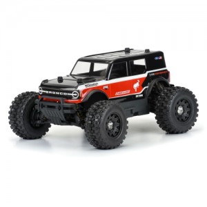 [PROLINE-RACING] 3591-00 1/10 2021 Ford Bronco Clear Body: Stampede, Granite, Vorteks 