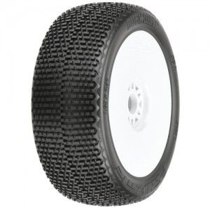 [PROLINE-RACING] 1/8 Buck Shot M3 Front/Rear Buggy Tires Mounted 17mm White (2����) 