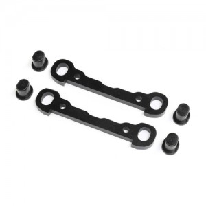 [TEAM LOSI] Front Hinge Pin Braces, Black: DBXL 2.0 