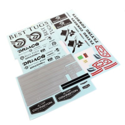 [���ܼ�] EFL12556 [E-FLITE(Blade)] ���� Decal Sheet: DRACO 2.0m