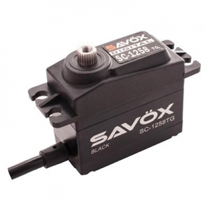 [SAVOX] SC-1257TG BLACK EDITION SERVO 