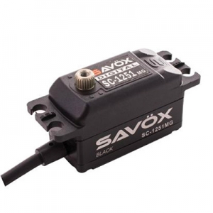 [SAVOX] SC-1251MG BLACK EDITION SERVO 