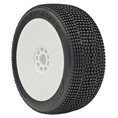 [���ܼ�] AKA14032QRW [AKA] 1:8 BUGGY COMPONENT 2AB EVO WHEEL PRMT WHT SSLW(2)