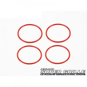 [SHR] X4-10 Super Grille - Metal Folding Hub Silicon Ring 